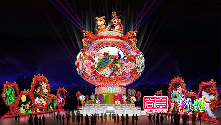 自貢彩燈公園里的花燈展出結(jié)束后都到哪里去了？