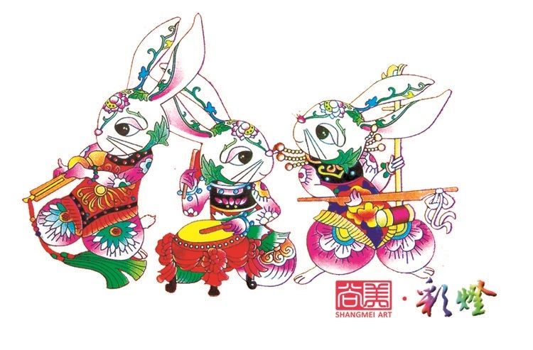 2023年兔年花燈、兔年彩燈設(shè)計(jì)方案卡通元素參考